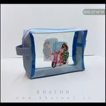 کیف مدل واش بگ طرح ایفل بسته 120عددی (رنگ جور)