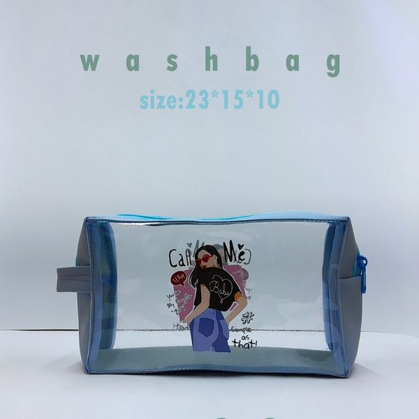 کیف واش بگ طرح کال می بسته 12 عددی(رنگ بندی جور)