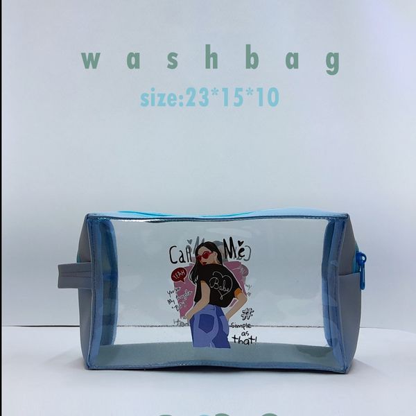 کیف واش بگ طرح کال می بسته 120 عددی (رنگ بندی جور)