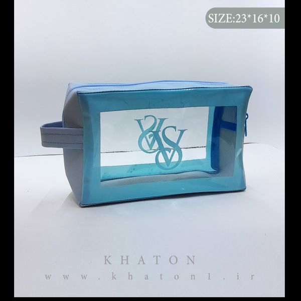کیف آرایشی مدل washbag طرح ویکتوریا (بسته 24 عددی)