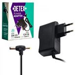 آداپتور 12 ولت 1 آمپر دوسر DETEX+ مشکی