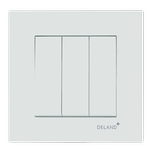 کلید سه پل آسا سفید دلند