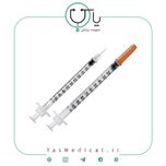 سرنگ انسولین (0/5ml) یکپارچه آوا بسته 40 عددی