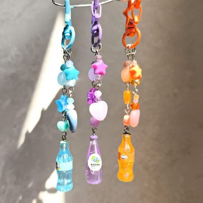 آویز کیف دخترانه نوشابه‌ای