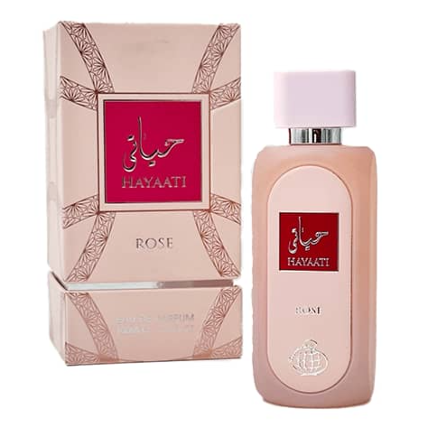 ادکلن زنانه حیاتی رز فرگرانس ورد Fragrance World حجم 100 میلی لیتر