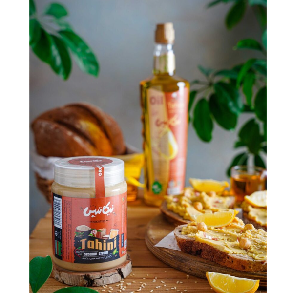 روغن ارده کنجد ارگانیک نیکاتیس