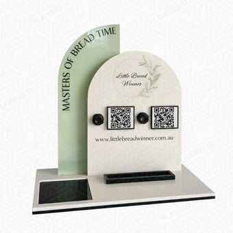 استند کیو آر کد (qr code) پلکسینو مدل دایان