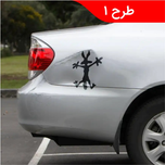 برچسب برش خورده مدل تصادف کد 0038