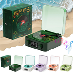 اسپیکر بلوتوثی گرامافون لومنا مدل کریسمس