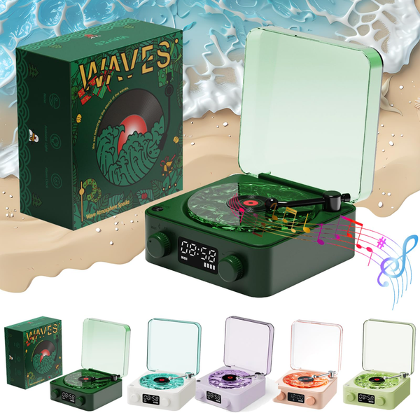 اسپیکر بلوتوثی گرامافون لومنا مدل کریسمس