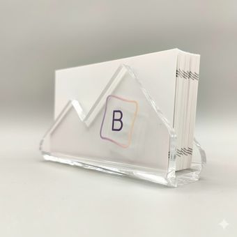 استند کارت ویزیت پلکسی مدل الوند