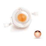 چیپ پاور ال ای دی 1 وات با نور انبه ای