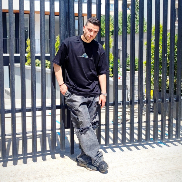 تیشرت پنبه گلدوزی کد 90