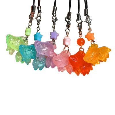 اکسسوری و آویز گوشی ماهی شبتاب