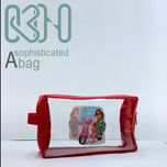 کیف مدل واش بگ طرح ایفل | بسته 24 عددی | رنگ جور (فقط عمده)