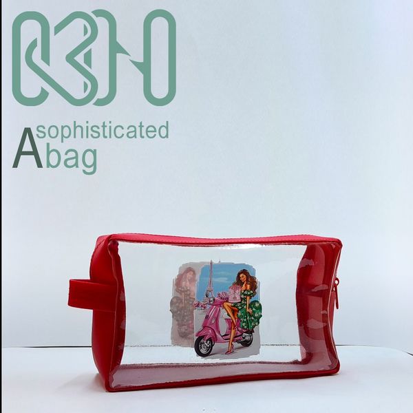 کیف مدل واش بگ طرح ایفل | بسته 24 عددی | رنگ جور (فقط عمده)