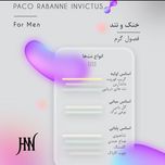 عطر ادکلن اینوکتوس پاکو رابان (اینتنسیو مشکی)100 میل جانوین (جکوین) paco rabanne_Invictus Johnwin
