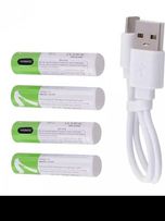 ست 4 عددی باتری نیم قلمی شارژی