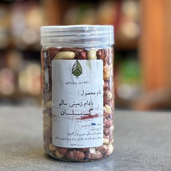 بادام زمینی سالم گیلان مزرعه عاشوری(نیک)- 500 گرم