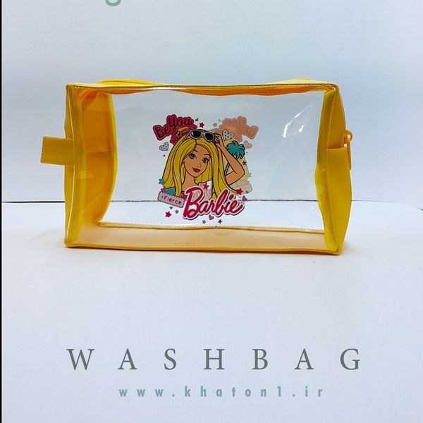 کیف مدل واش بگ طرح باربی| بسته 120 عددی | رنگ جور (فقط عمده)