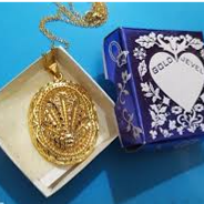 گردن اویز شیک وزنجیر