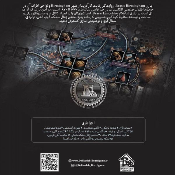 بازی برس بیرمنگام (BRASS: BIRMINGHAM)