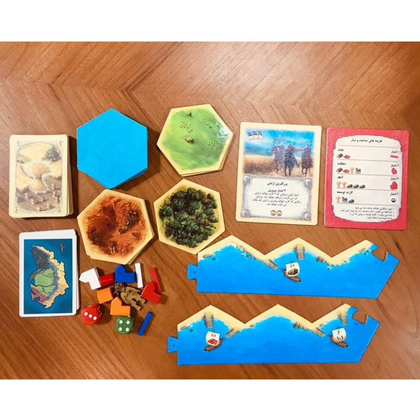 بازی مهاجران کاتان catan نسخه گیم باکس