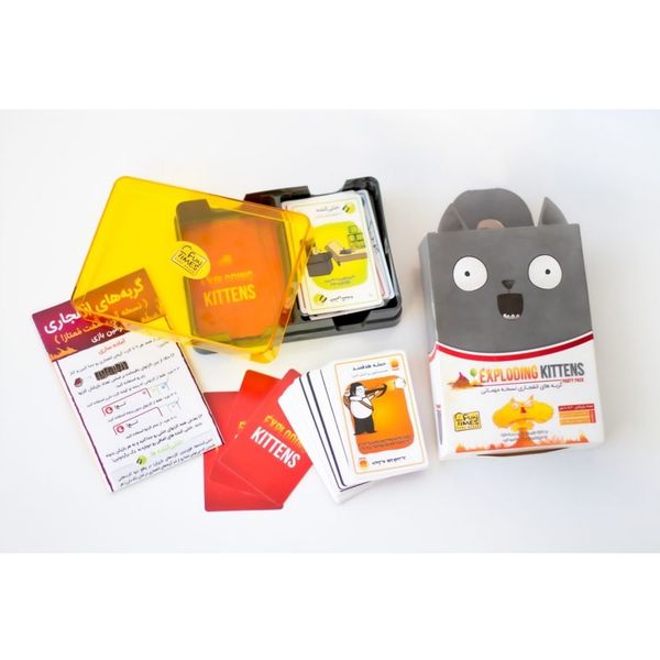 بازی گربه های انفجاری نسخه مهمانی exploding kittens