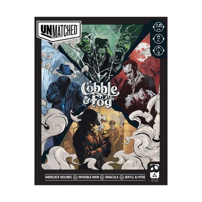 بازی بی همتا خیابان های مه آلود Unmatched: Cobble & Fog