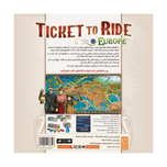 بازی تیکت تو راید اروپا Ticket to Ride: Europe
