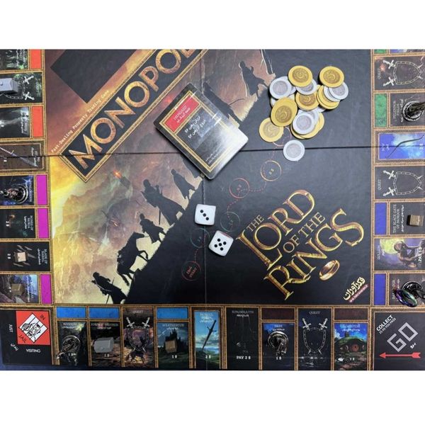 بازی مونوپولی ارباب حلقه ها فکراوران Monopoly The Lords of The Rings
