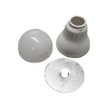 بدنه ، حباب و هیت سینک لامپ 10 وات(فروش عمده و تکی)