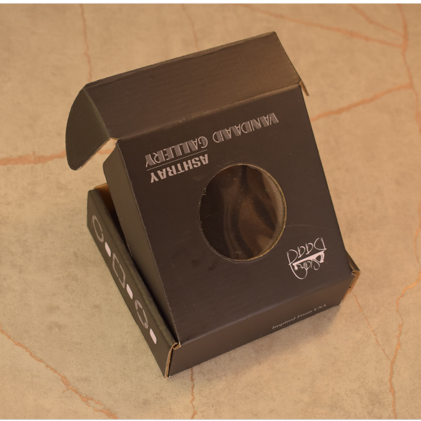 زیر سیگاری مدل دایره کوتاه طرح کوهیبا