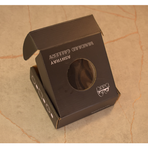 زیرسیگاری مدل مشبک کوتاه طرح استار باکس