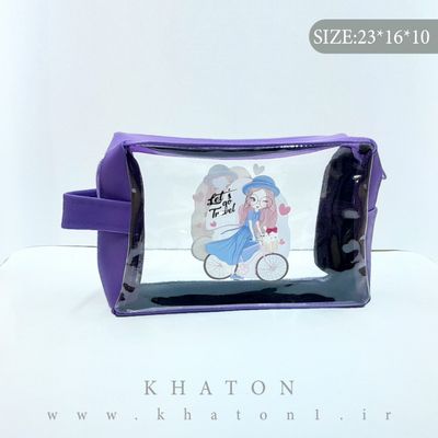 کیف مدل واش بگ طرح دوچرخه بسته 120 عددی (رنگ جور)