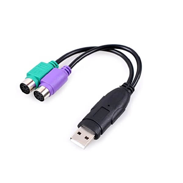 تبدیل PS2 به USB برد دار اورجینال ( کیبورد و موس PS2 )