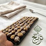ترافل خرمایی نارگیلی ترنج - پک 500 گرمی