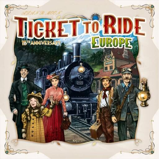 بازی تیکت تو راید اروپا نسخه میپل کینگ – Ticket To Ride Europe