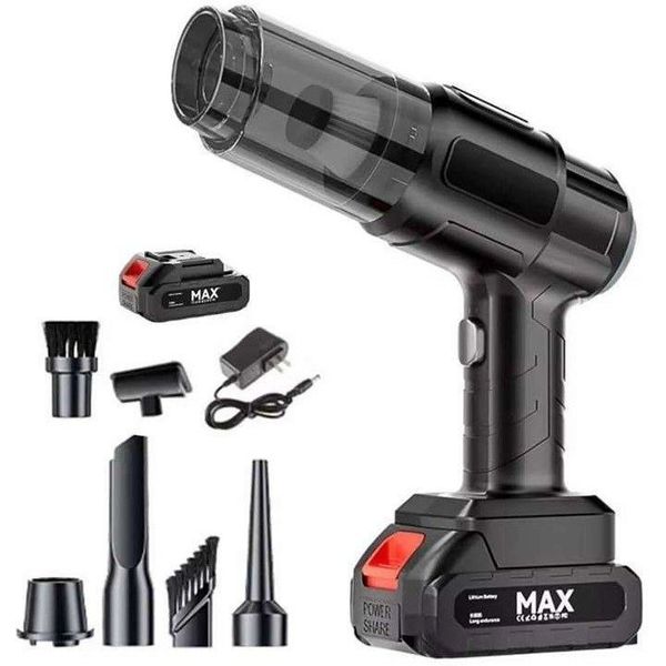 جارو شارژی خودرو دمنده مکنده مدل MAX-6631