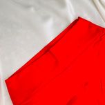 ست دو تکه زنانه پاگانی؛ تیشرت کراپ مشکی و لگ قرمز طرح Jordan