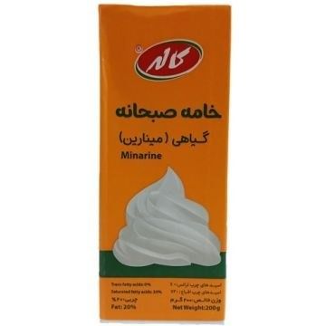 خامه گیاهی کارتنی کاله