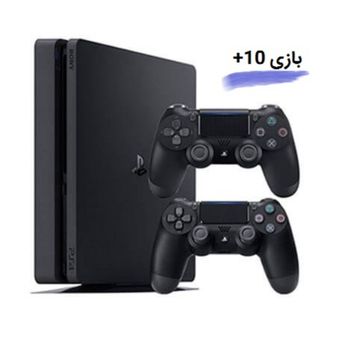 خرید ps4 دو دسته با 10 بازی نصب شده | خرید ps4 مدل 2216 همراه با 10 بازی دو دسته