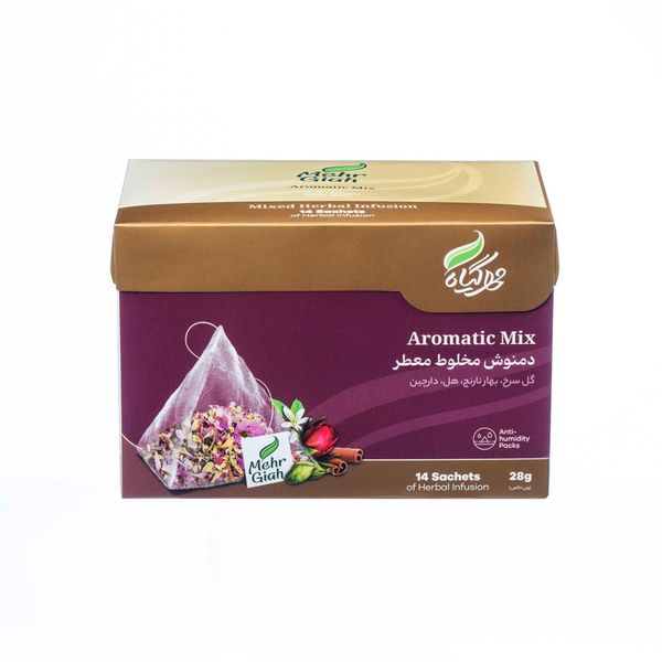 دمنوش معطر مهرگیاه 14 عددی