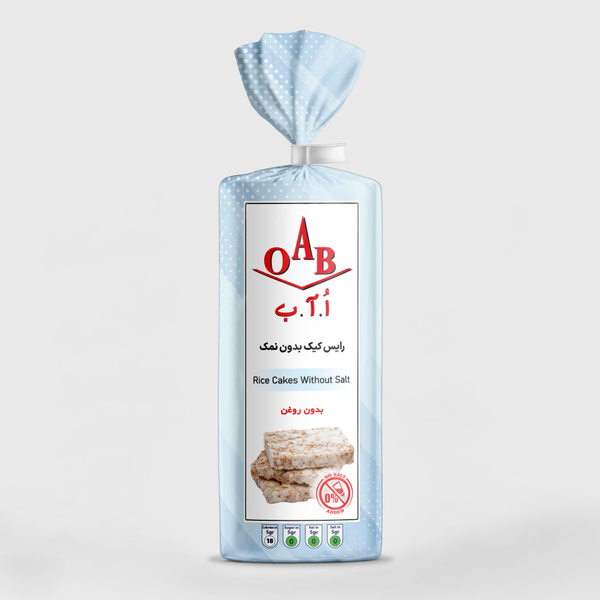 رایس کیک بدون نمک oab