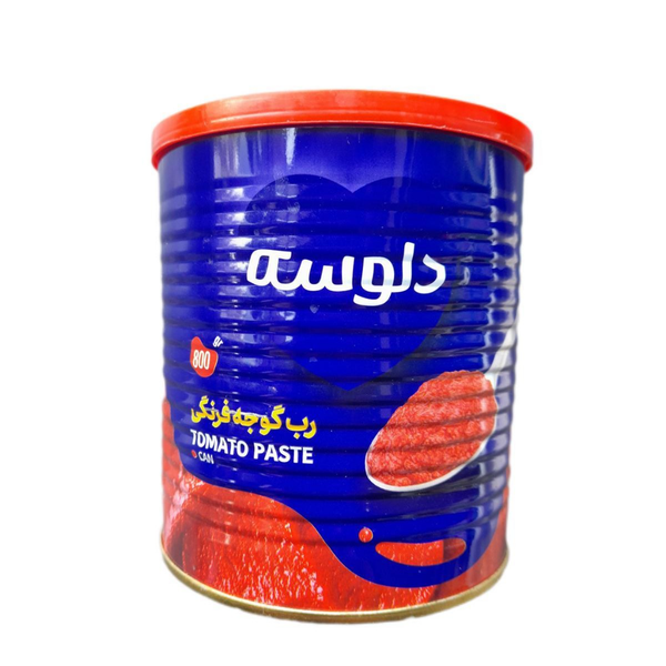 رب گوجه 800 گرم دلوسه