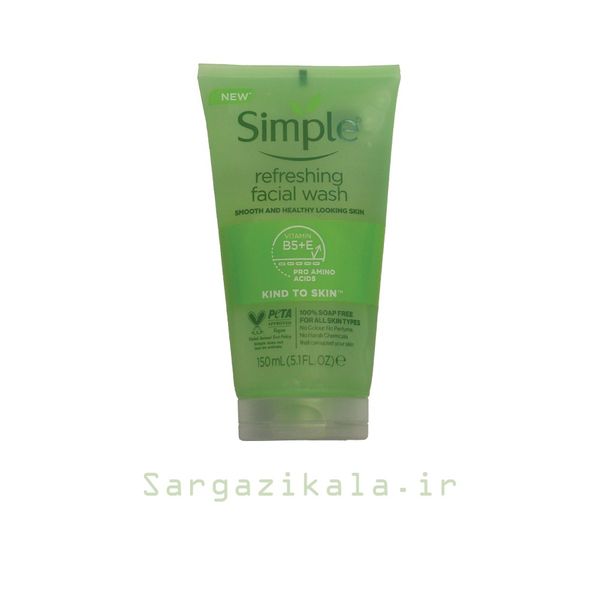 ژل شستشوی صورت سیمپل refreshing