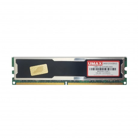 رم 1گیگ DDR2 باس 800 هیت سینک دار  UMAX Pulsar (استوک)