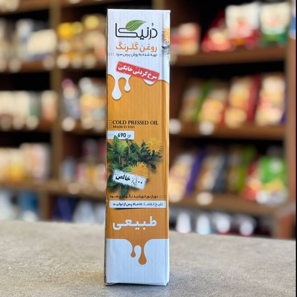 روغن سرخکردنی فرابکر گیاه گلرنگ درنیکا 750 میلی لیتر