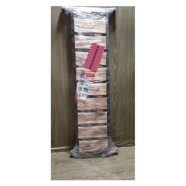 رگال لباس 150 پروفیلی جا کفشی‌دار چوبی مدل لوکس هوم پلاس