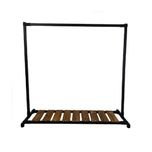 رگال لباس 150 پروفیلی جا کفشی‌دار چوبی مدل لوکس هوم پلاس